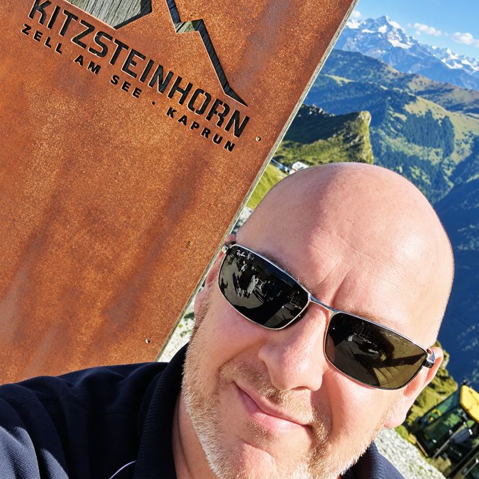 Andreas Achatz am Kitzsteinhorn in Kaprun