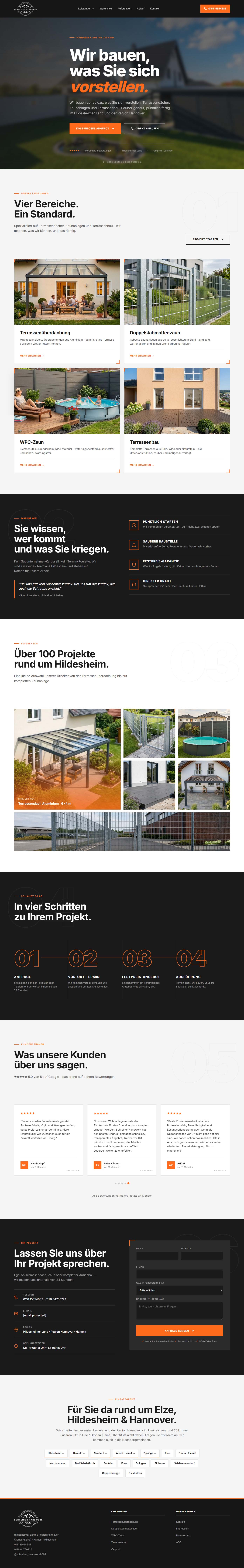 team-schreiner-handwerk.de Screenshot