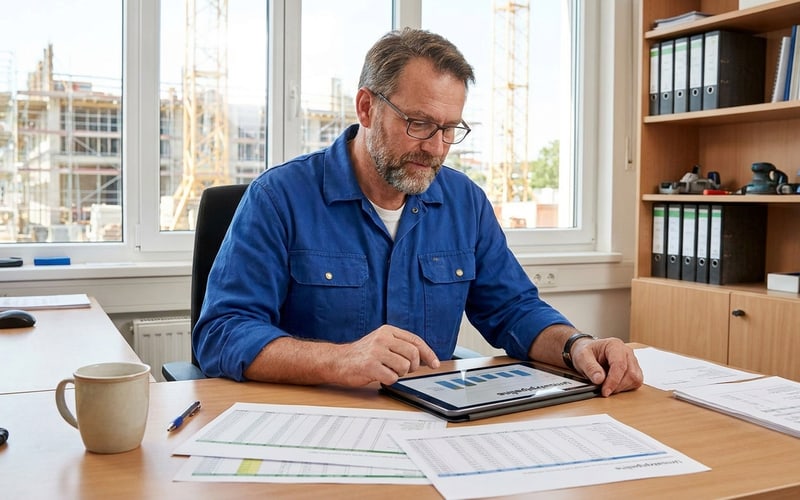 Handwerker Anfragen verwalten: 4 Zahlen entscheiden alles